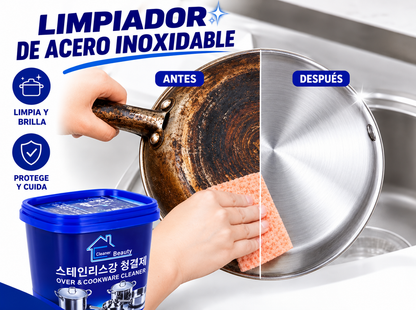 InoxShine™ – Limpiador Renovador de Acero Inoxidable