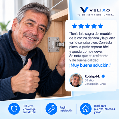 Arregla Puertas y Muebles Sin Cambiar la Bisagra 🔧 + Envío Gratis 🚚 📦